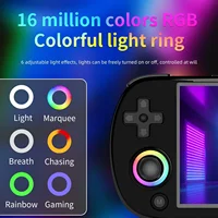 Console de jeu portable ANBERNIC RG40XX H, écran 4'', système Linux, joystick, effet d'éclairage RGB, lecteur de jeux vidéo rétro RG40XXH, cadeau 4