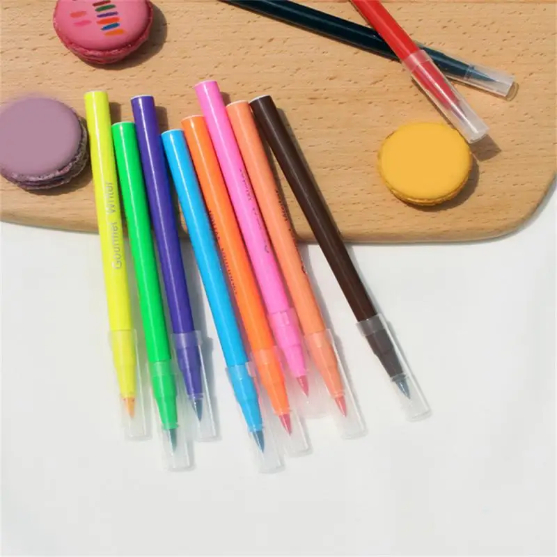 Edible Pigment Pens Food Color Brush Drawing Biscuits Cake Decorating Tool Baking Painting Cook Coloring