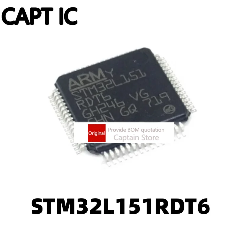 

5PCS STM32L151RDT6 LQFP64