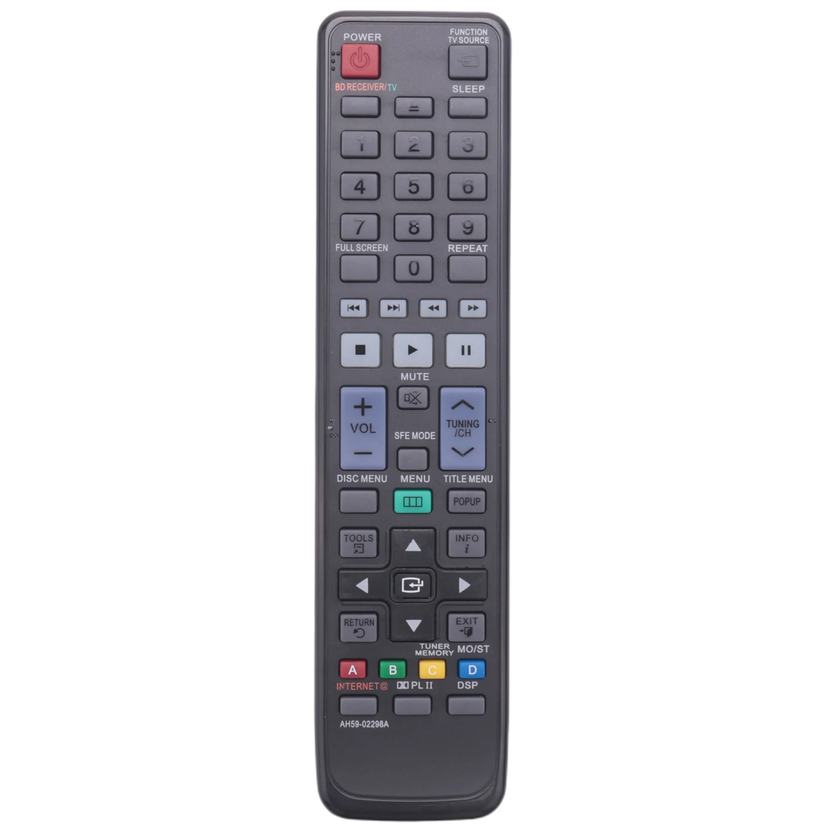 

Ah59-02298A Replacement Remote Control Applicable For Samsung Bd Home Theater System Blu-Ray Htc5500 Htc6500 Htc5550 Htc6730W