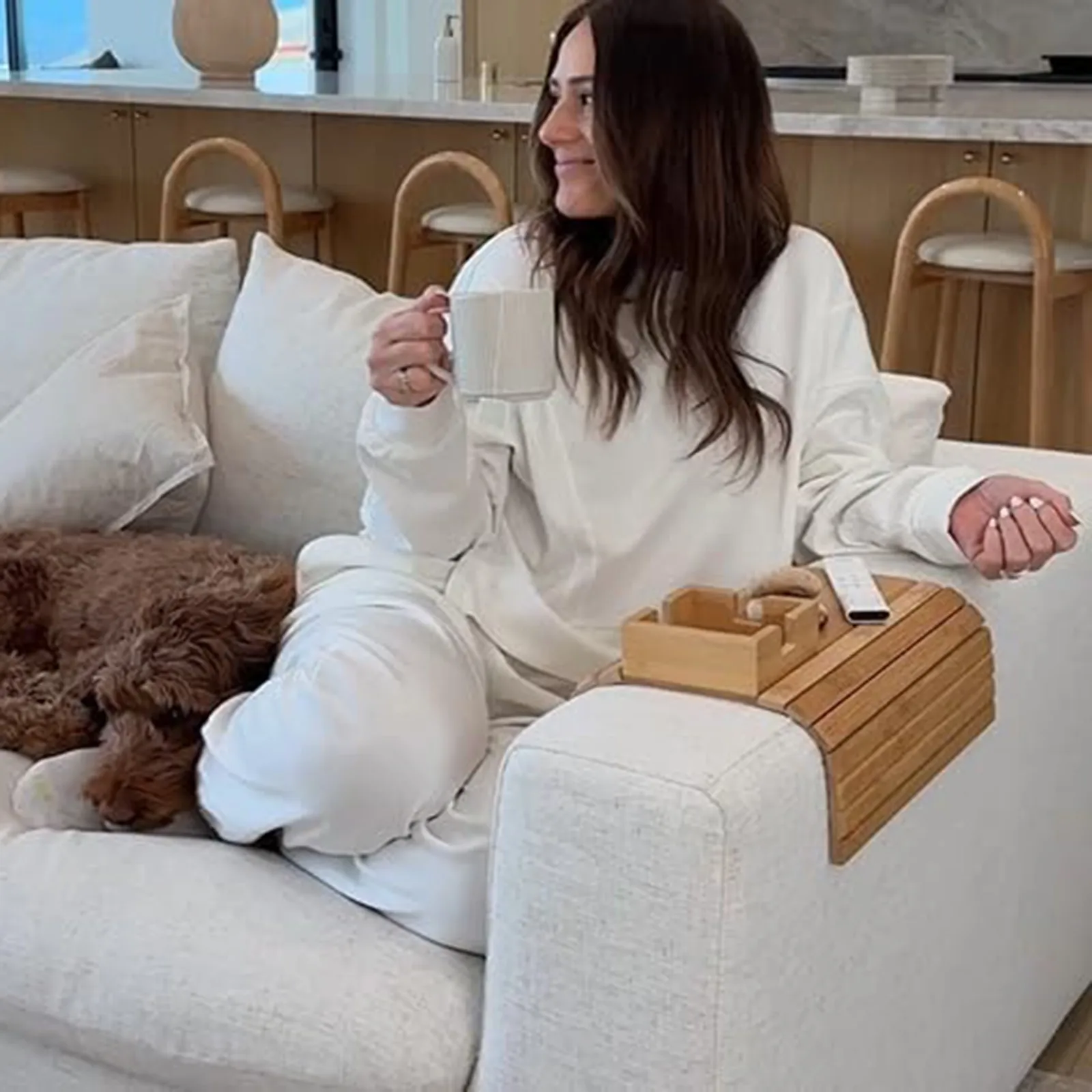 Foldable Tray With Cup Holder, Foldable Couch Arm Table Tray, Sofa Arm Tray Table, Rest Cup Holder For Couch Storage Trays