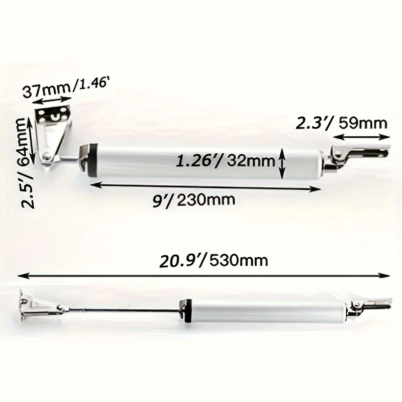 Door Closer Pneumatic Door Closer Pneumatic Simple Household Fire Door Automatic Door Closing Device er Positioning Rebound Device