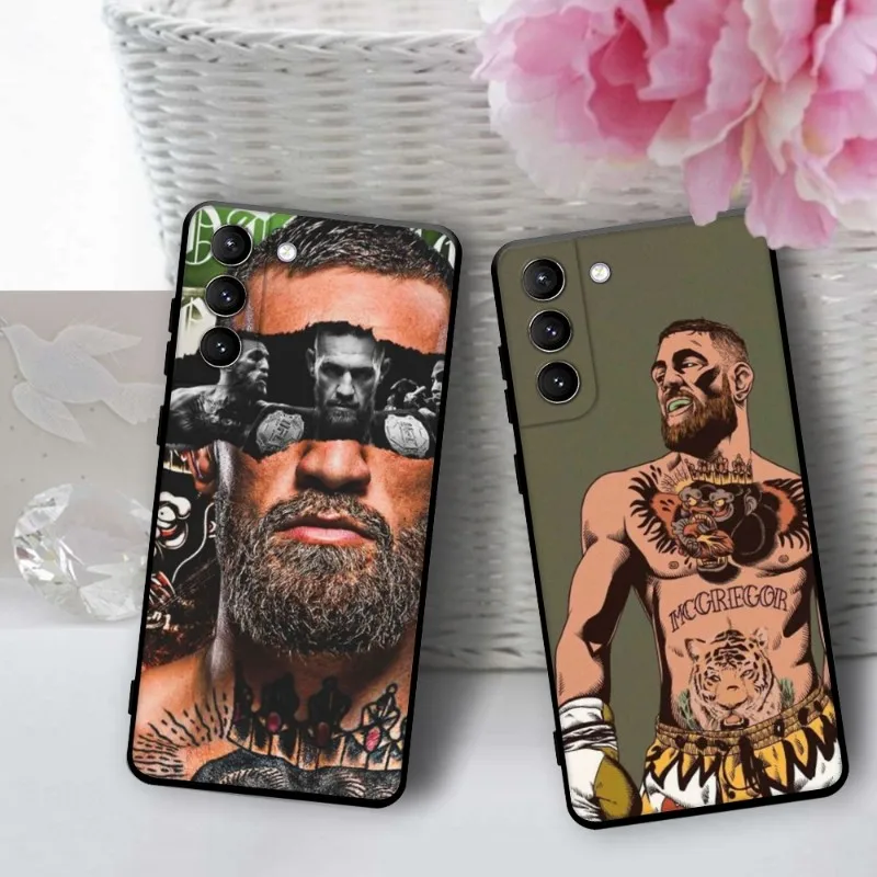 Custodia Per Telefono Conor Mcgregor Per Samsung Galaxy S22 23 21 S20 Fe Ultra S10 S9 Plus S10E Note 20Ultra 10Plus Cover