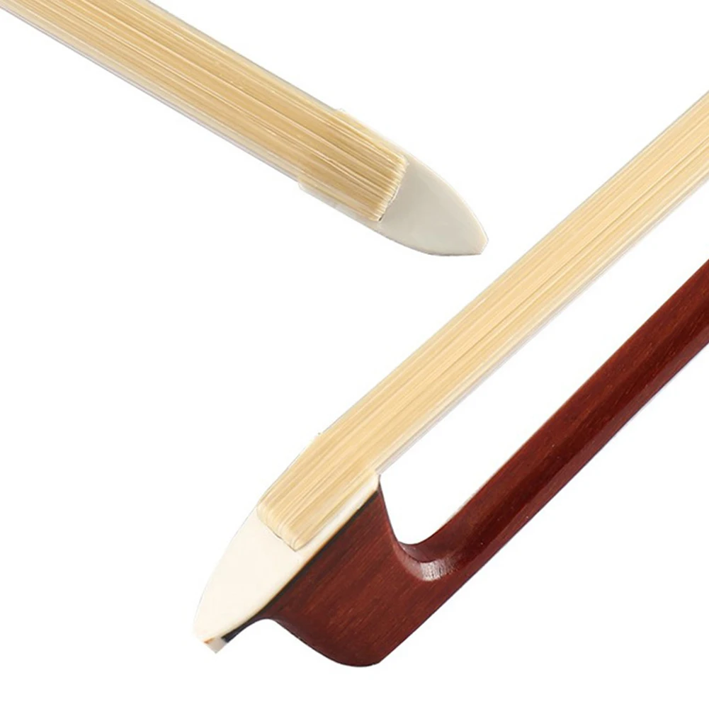 Violin Bow 1/4 1/8 1/10 Horsehair Beginner Practice Carbon Fiber for Violins Accessories Stringed Instruments Parts Smooth Play