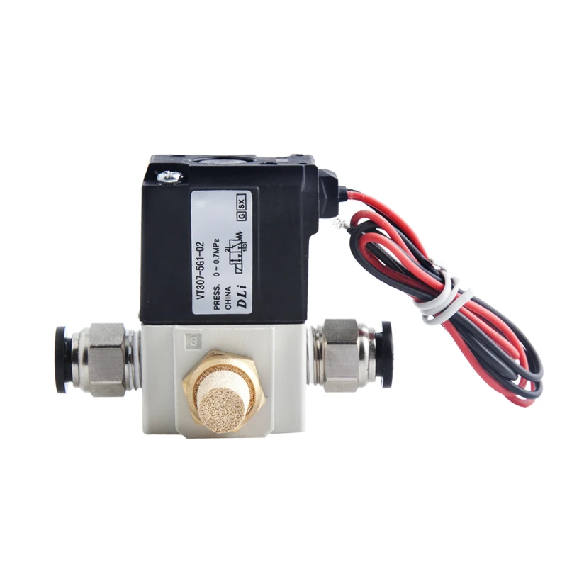 Vt307 3 Porte Elettriche Diretta Azionato Valvolare A Fungo Tipo Vt307-5G1-01 Vuoto Vt307V-5G1-01 Valvola Ad Alta Frequenza