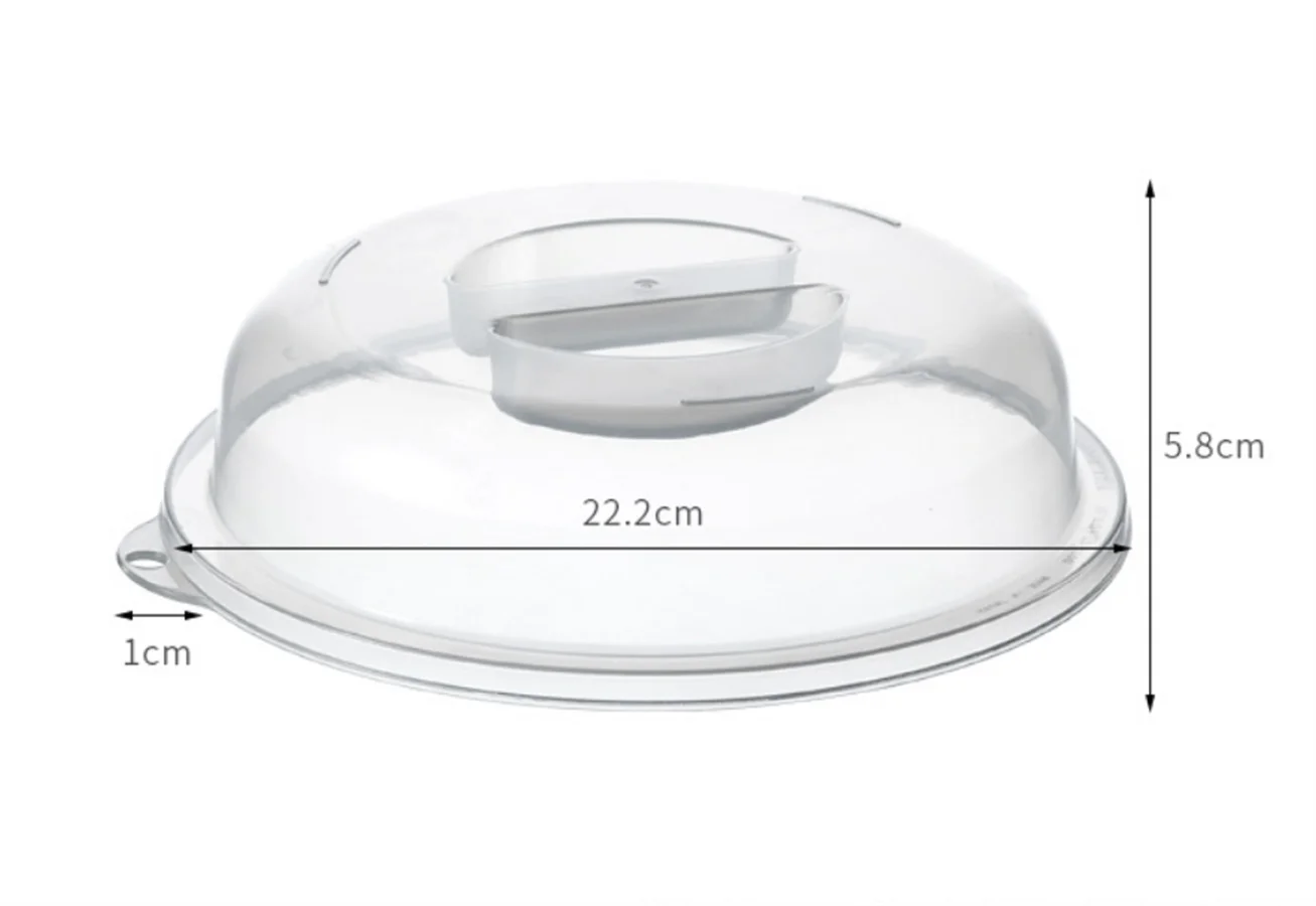 Microwave Splatter Cover Microwave Cover for Food Large Plate Guard Lid with Steam Vents Keep Clean