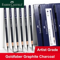 5/6PCS Faber Castell Goldfaber Charcoal Graphite Sketch Set EX-Soft Medium Hard Pencils for Drawing Sketching Shading Artists 1