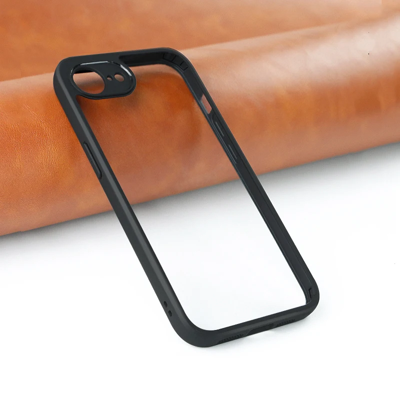 Luxury Clear Shockproof Phone Case - Premium PC + TPU Protective Back Cover