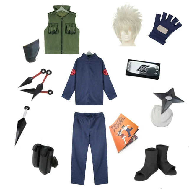 Costumes Hatake Kakashy Naruto  Cosplay Naruto Kakashi Hatake - Anime  Cosplay - Aliexpress