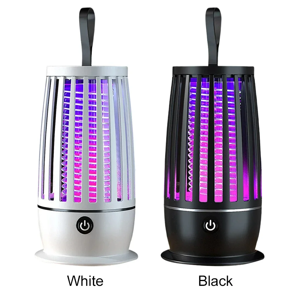 Description Picture 2 of itemPortable Mosquito Killer Lamp Rechargeable Insect Fly Trap Camping Lantern  Electric Mute Bug ZapperKiller Bedroom Mosquito Lamp
