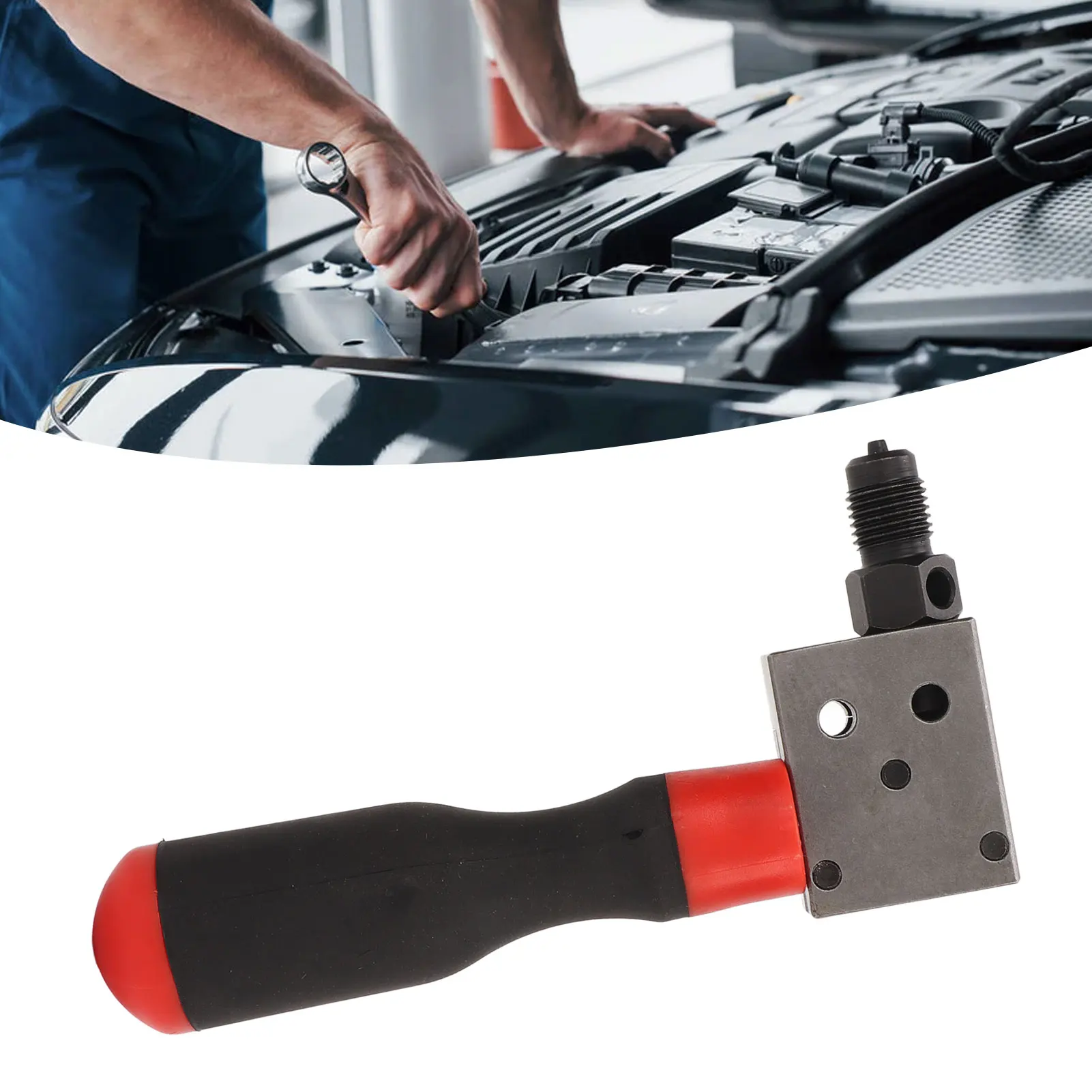 Brake Line Single Double Flare Tool 3/16in 1/4in Copper Tube Adapter Auto Repair Tools brake line flaring tool