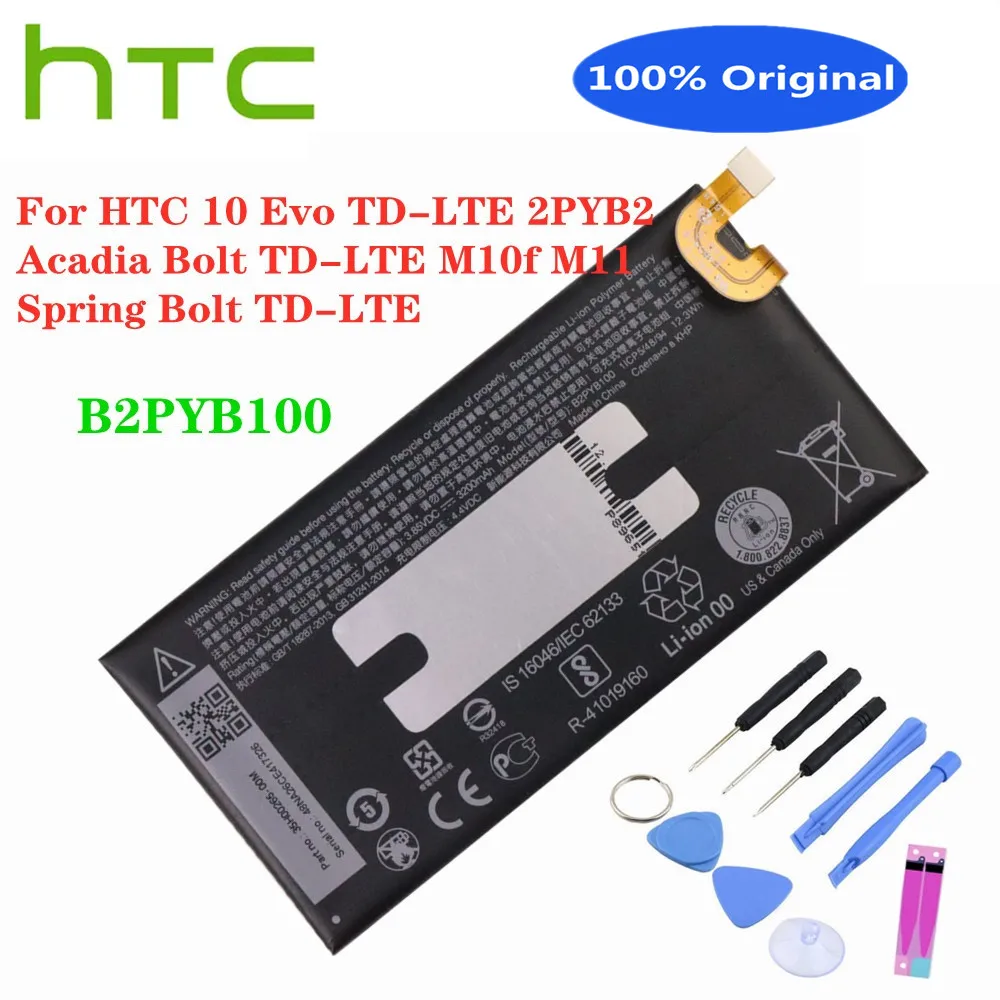 

Новый аккумулятор 3200 мАч B2PYB100 для HTC 10 Evo TD-LTE 2PYB2 надлежащая мощность M10f M11