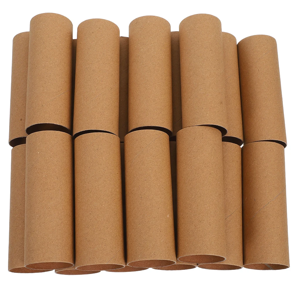 30pcs Cardboard Tubes For Craft 4.32x1.57 Inches Diy Empty Toilet Paper Rolls Craft Round Tubes For Kids School Classrooms Art