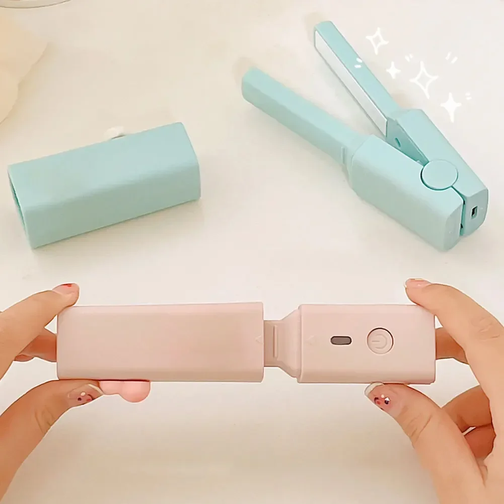 5V Mini Curling Iron Electric Bang Dual-purpose Straight Curling Splint Iron Straightening Styling For Travel 5