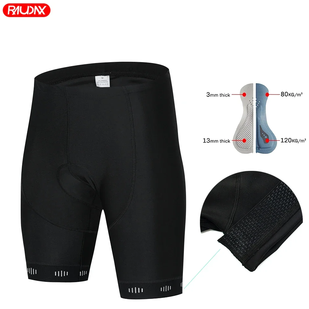 Cycling Bib Shorts Reflective LOGO Bike Mtb Sports Team Women Bicycle Riding Raudax