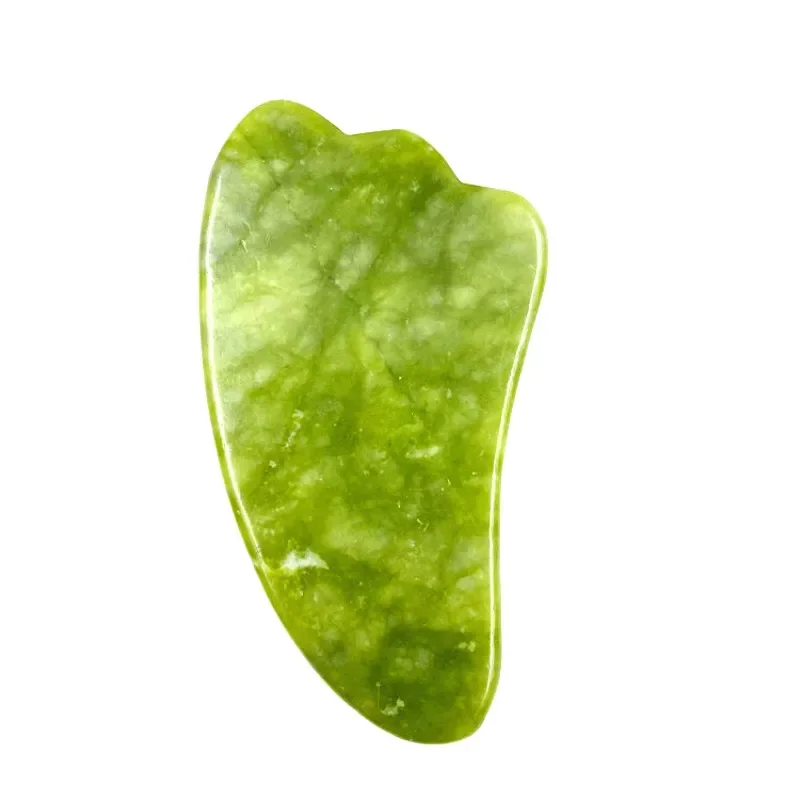 Natural Jade Gua sha Scraper Board Face Massager Facial Guasha Meridian Muscle Relaxation Skin Lifting Face Thin Gouache Scraper gua sha board