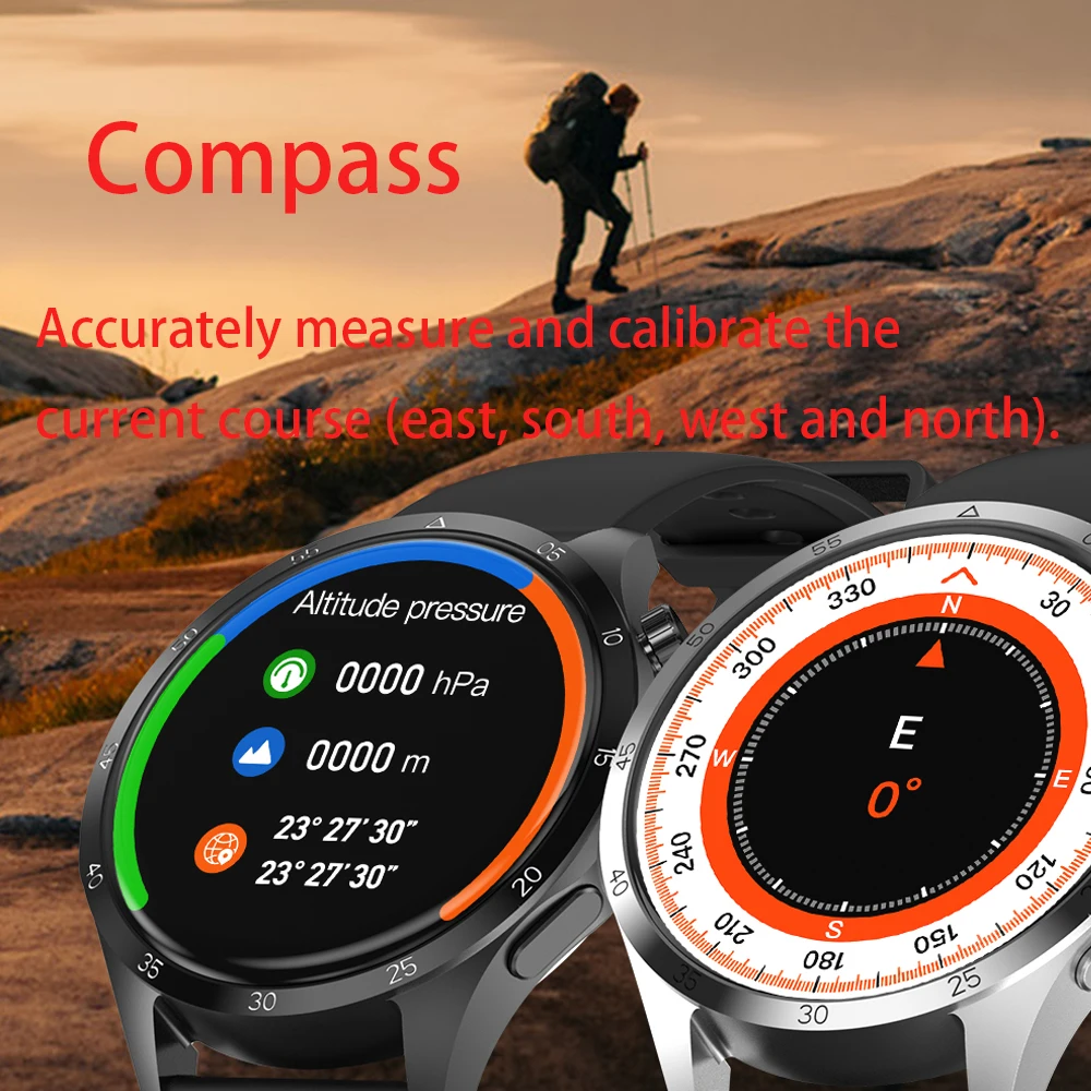 ȭ���� WATCH5 PRO GPS NFC ����Ʈ ��ġ ������ 360*360 AMOLED ��ũ�� �ɹڼ� �������� ��ȭ IP68 ��� ���� Smartwatch 202