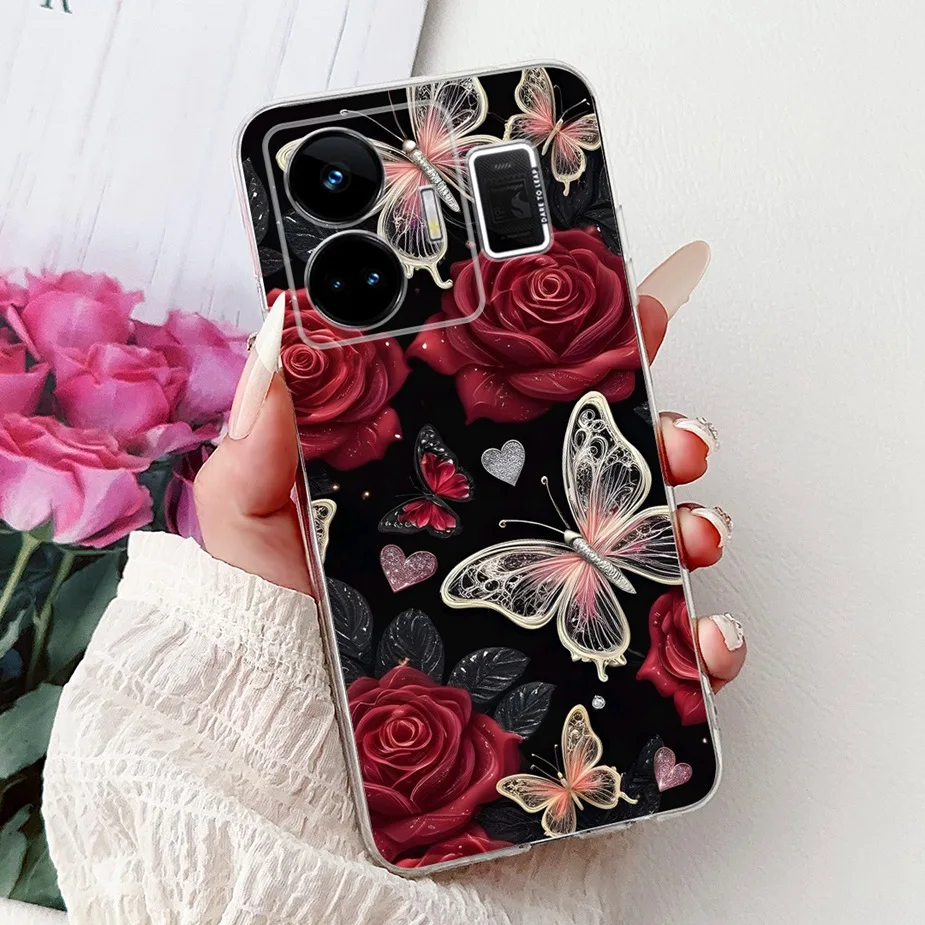 Luxury Painted Soft Silicone Phone Case Cover - Elegantly Crafted Protective s