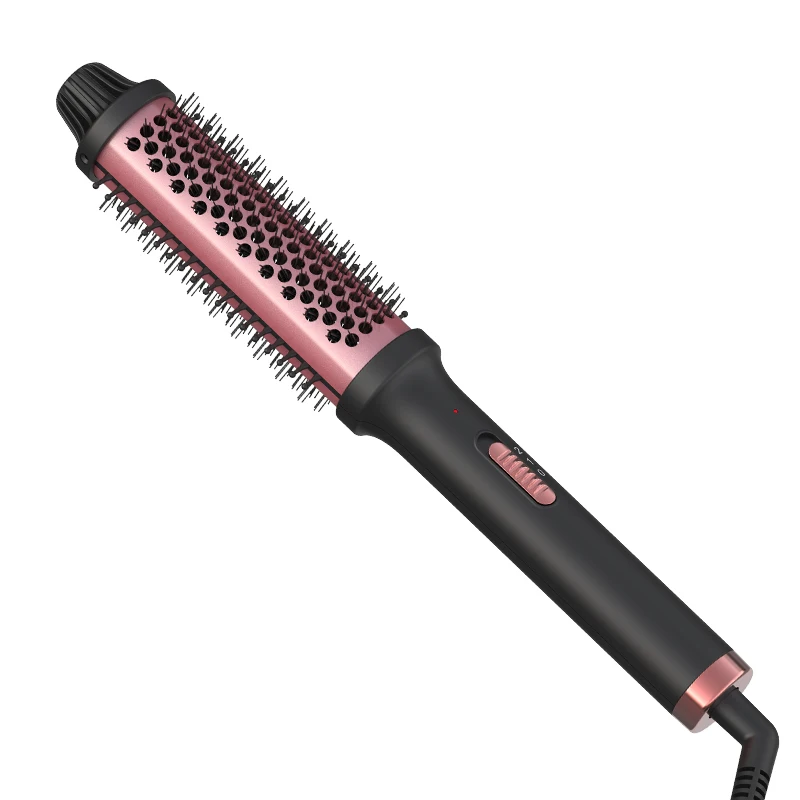 LISAPRO Curling lron Brush 2 in 1 Electric Hair Comb Negative lon Hair Dryer Styling Appliances Portable Professional Strai hair dryer hair straightener hair curler hair iron