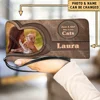 Kawaii Cartoon Owl Pattern women's PU Leather Wristlet Clutch portafoglio per cellulare portafoglio Multi Card Organizer portafo 5