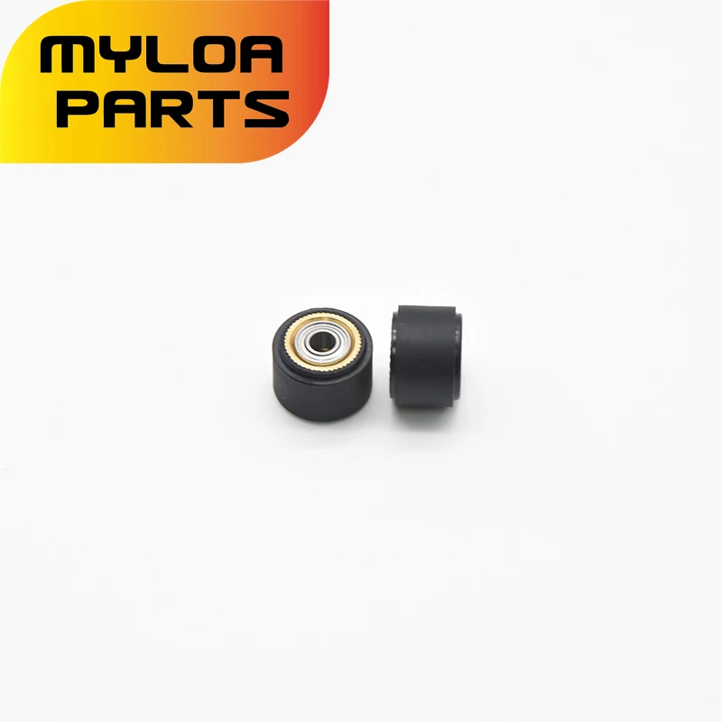 2Pc Pinch Roller Push Wheel Roll Per Mimaki Roland Camm Graphtec Ce5000 120 Liyu Plotter Da Taglio Vinile Cutter Feed Gomma Rame