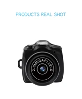 Y2000 HD 1080P Mini Camera Recorder Flash Lamp And Battery Dock Included with Screen Retro Ultra Compact Portable Video