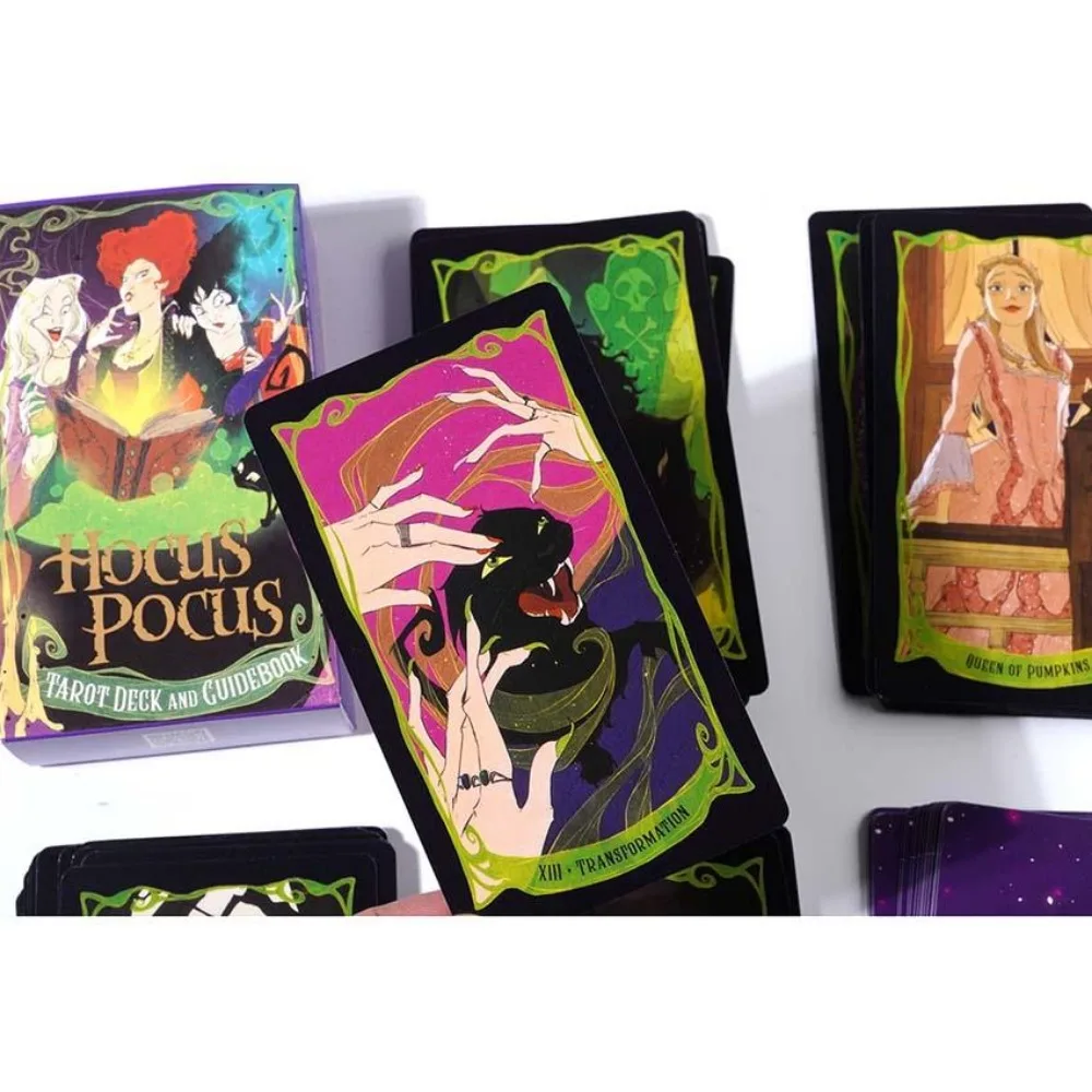 10.3*6cm Hocus Pocus Tarot Deck Card Game 78 Pcs Cards 5