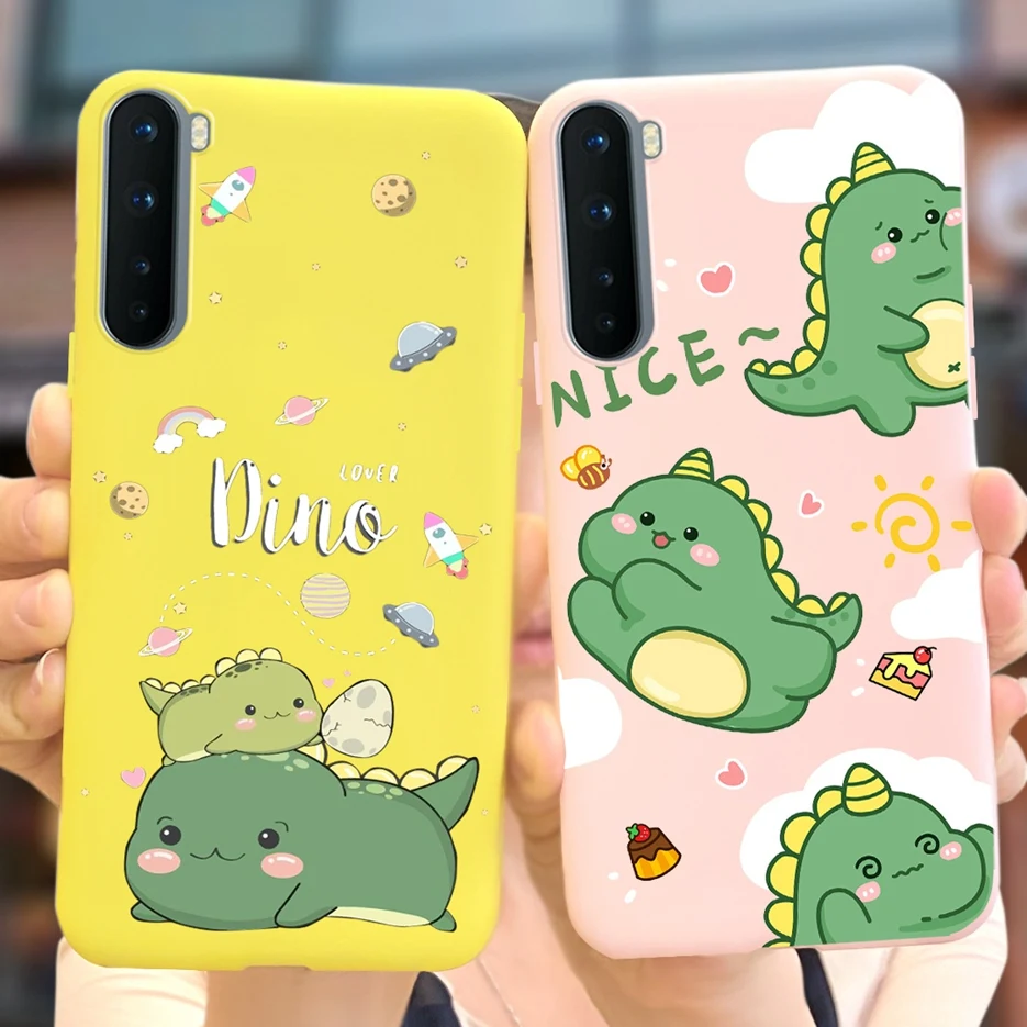 Cute Dinosaur Cartoon Soft Silicone Phone Case