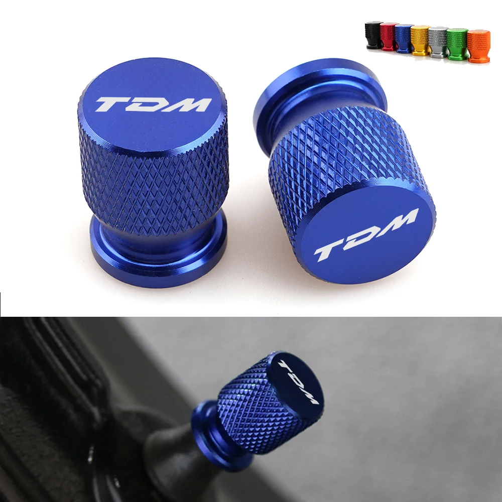 

2023 New For Yamaha Tdm850 Tdm900 Tdm 850 900 Motorcycle Accessories Wheel Tire Valve Caps Air Port Stem Cover Bouchon Plug