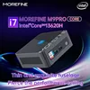 Morefine M9 Pro Intel i7 13620H i5 1340P N100 NUC Mini PC DDR4 NVME Dual HDMI2.0 4K@60Hz 4*USB3.2 Portable Mini Computer WiFi6 1
