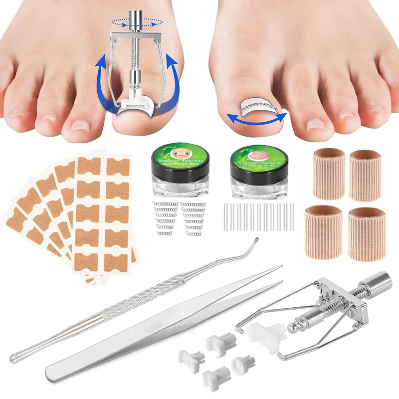 1Set Nail Correction Sticker Waterproof Ingrown Toenail Correction Strips Anti Infection Foot Corrector Pedicure Healthcare Tool