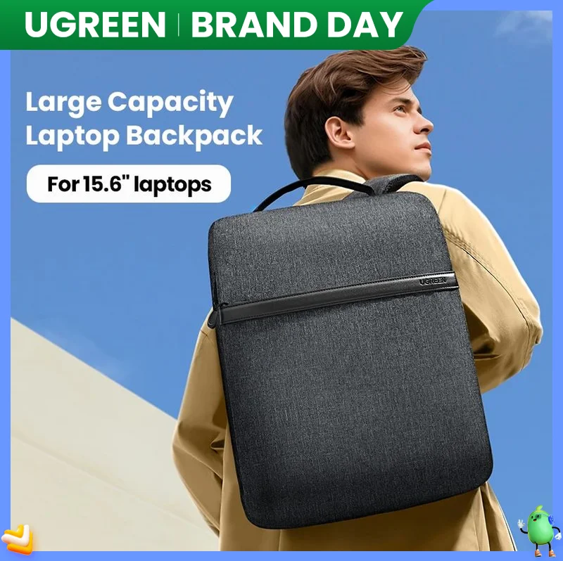 Ugreen-mochila Laptop Impermeável para Macbook Pro Air Capa Notebook Bolsa de Viagem hp Lenovo Ipad 15.6 15 14