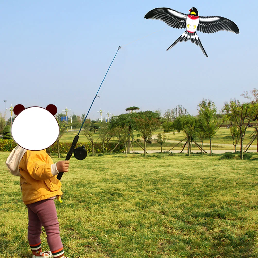 Kite Kites Kids Eagleflying Outdoor Bird Flyer S Funny Animal Beach Beginner Fun Fly Kid Adults Lifelike 4