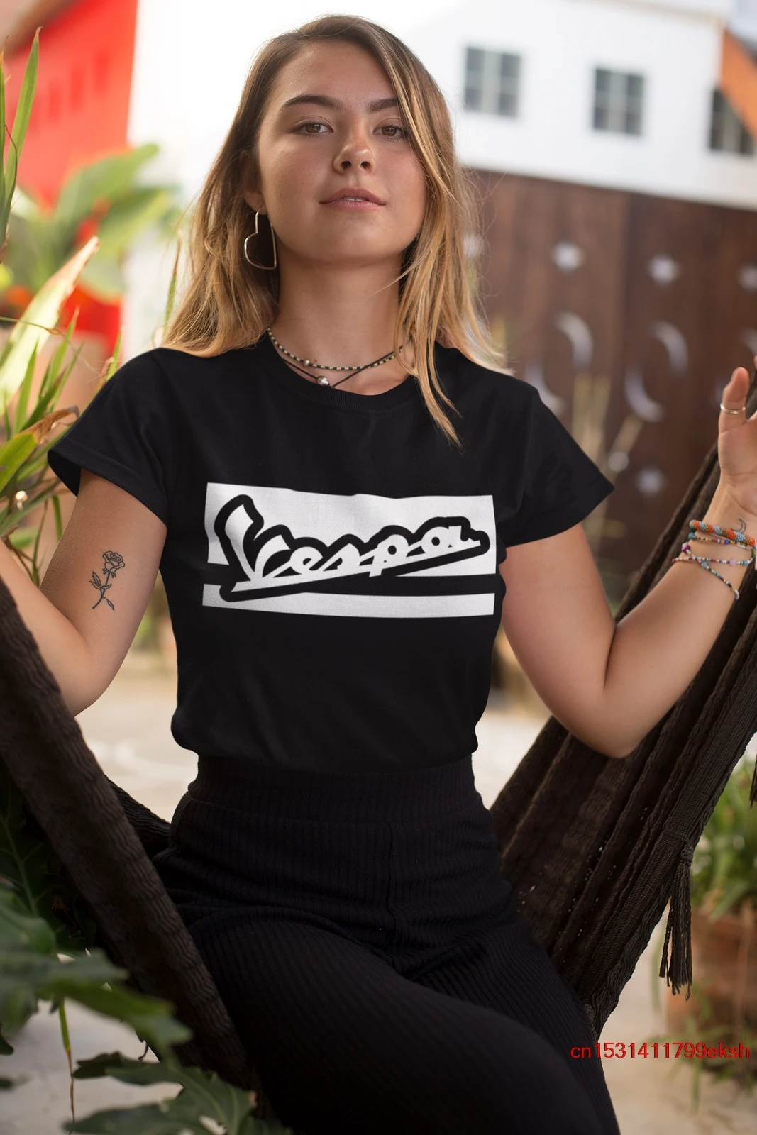 T-Shirt Unisex Vespa Scooter Jack Alpha