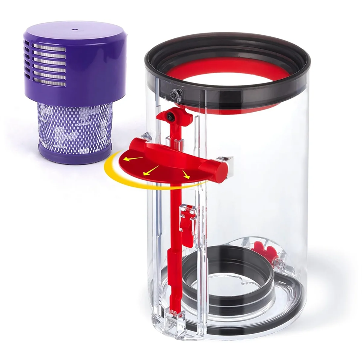 

Корзина для пылесоса V10 SV12, большая сменная корзина для V10, Деталь № 969509-01