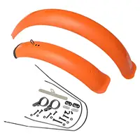 Garde-boue pour pneus de vélo, ensemble de garde-boue pour pneus larges, 26/20 pouces x 4.0, pour vélo pliant, neige, BMX, vtt, pièces de cyclisme 2