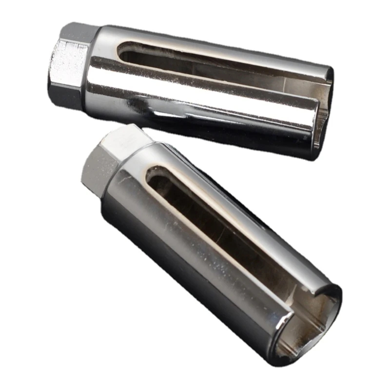 Oxygen Sensor Socket Wrench - Heat-Treated for Strength  Size 22mm 12.5mm/ 1/2-inch Lambda-Probe Socket 4