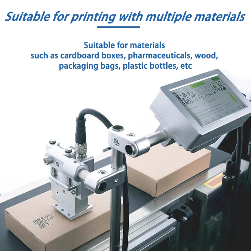 DC190T Automatic Online Thermal Inkjet Printer Industrial TIJ Printer Batch Numb