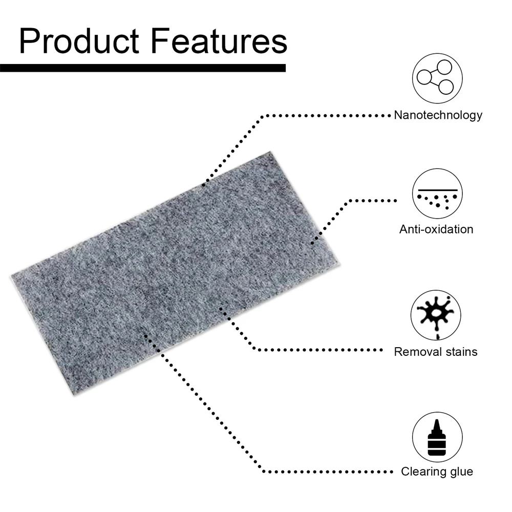 12pcs Nano Sparkle Cloth Magic Car Scratch Remover Car Polise Cleaning Nanosparkle Cloth for Vehicles Car Paint Deep Scratches 4