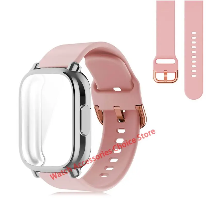 Protective TPU Shell with Breathable Silicone Strap