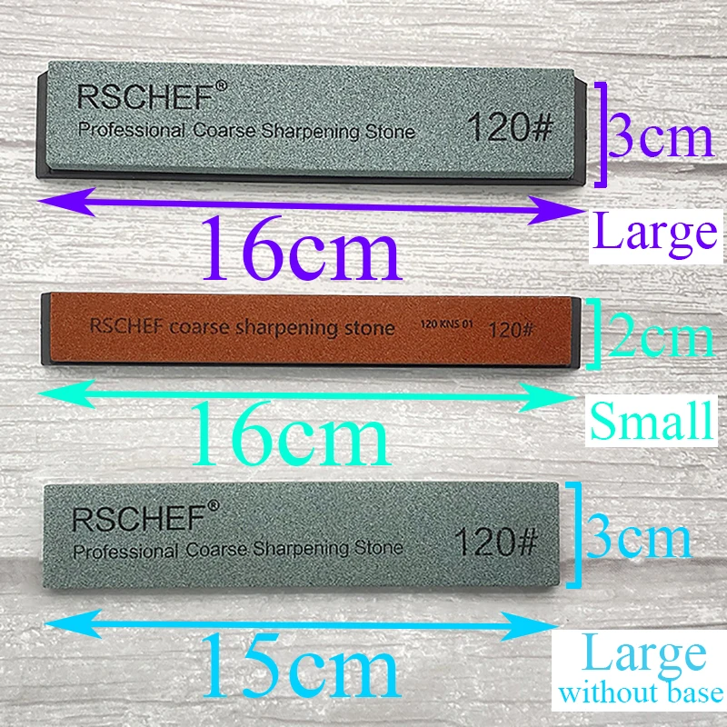 Knife Sharpener Knife Sharpening Stone Diamond Sharpening Stone Small/Big Size Sharpening Stone Grit 120-3000# Whetstone Dedicated to Fixed Knife Sharpener Grinding System Knive tool