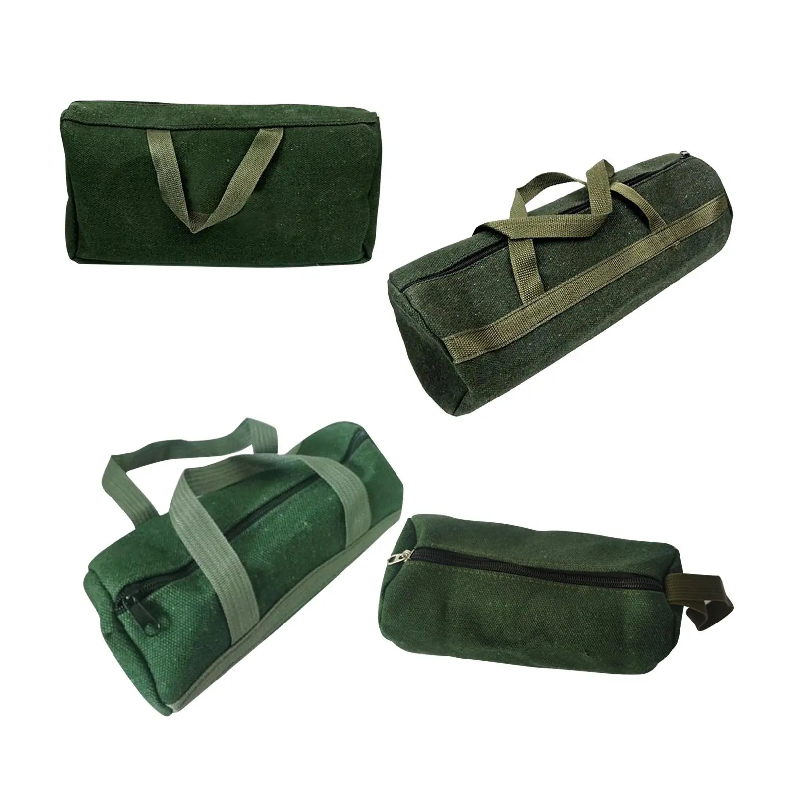 Tool Bag Thick Canvas Pouch Multifunctional Storage Organizer Sturdy  Portable for Electrical Tool Auto Repair Tools Home Gadgets