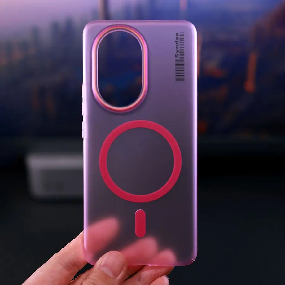 New Magnetic Frosted Translucent Ultra-Thin Shockproof Phone Case