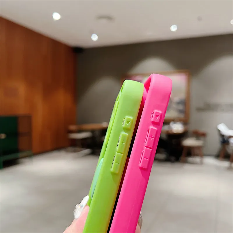 Cover telefono silicone cuore 3d simpatica per iphone pro max_voghion.com