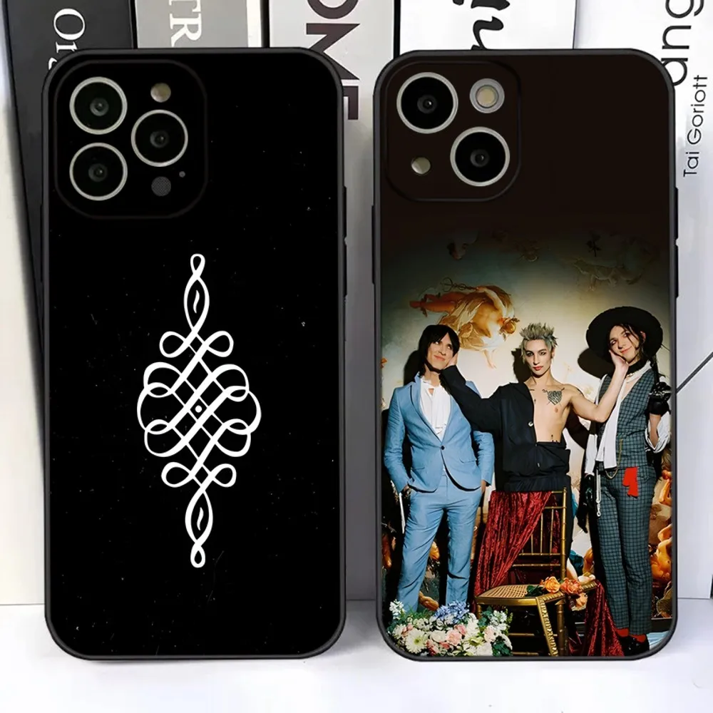 Чехол для телефона Music P-Palaye Royale для iPhone 15,14,13,12,11 Plus,Pro,Max,XR,XS,X,7,8 Plus,SE, мини Силиконовый мягкий
