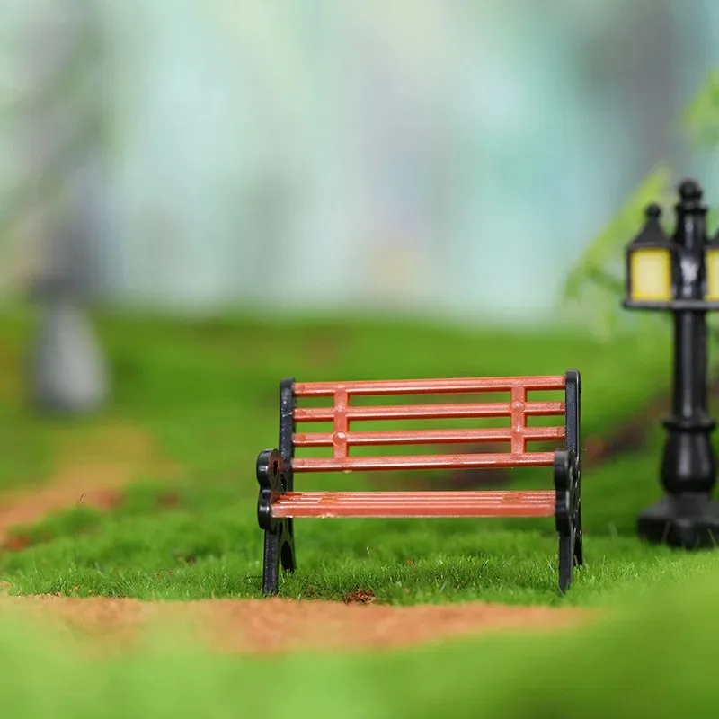 Chair stool moss succulent micro landscape ornament succulent ornament creative small ornament