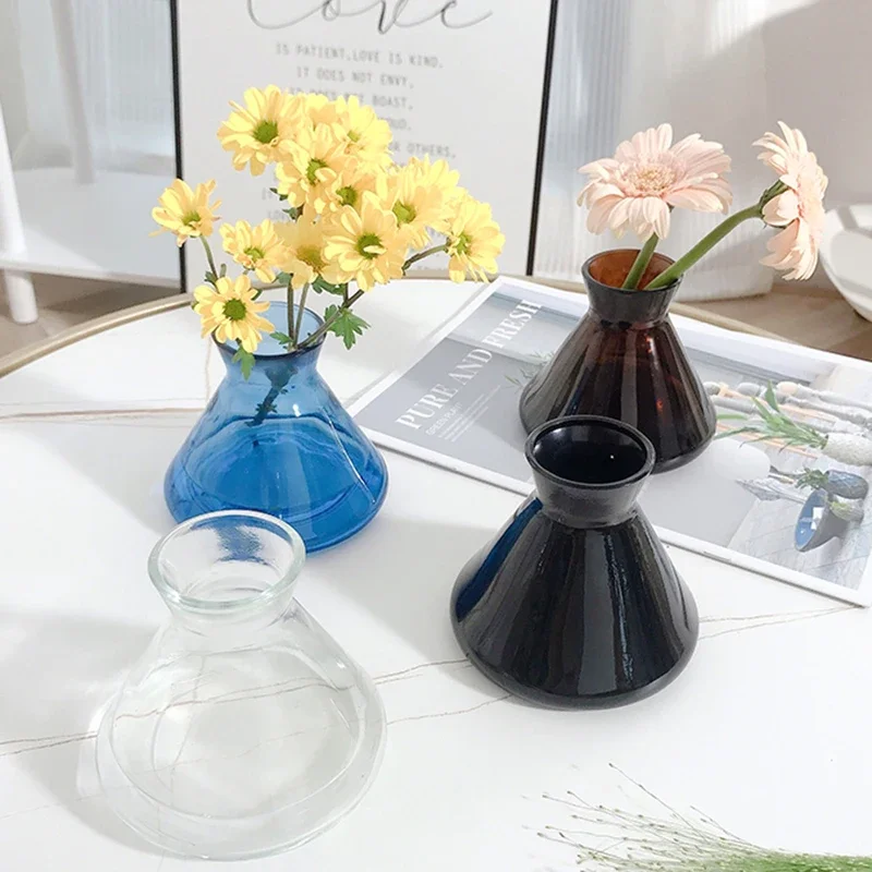 1pcs Glass Vase,Seed Starter Vases, Glass Avocado Seed Avocado Garden Aqua Culture Vases 4