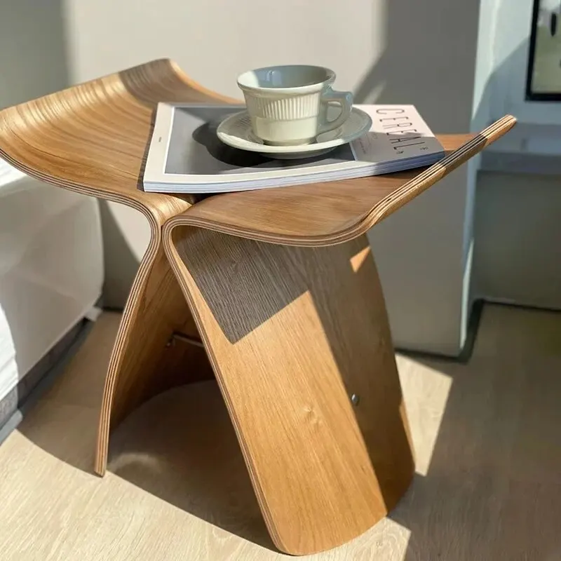 Butterfly Stool Butterfly Stool Made from Ash Plywood 4 Colors For Living Room Bedroom Wooden Display