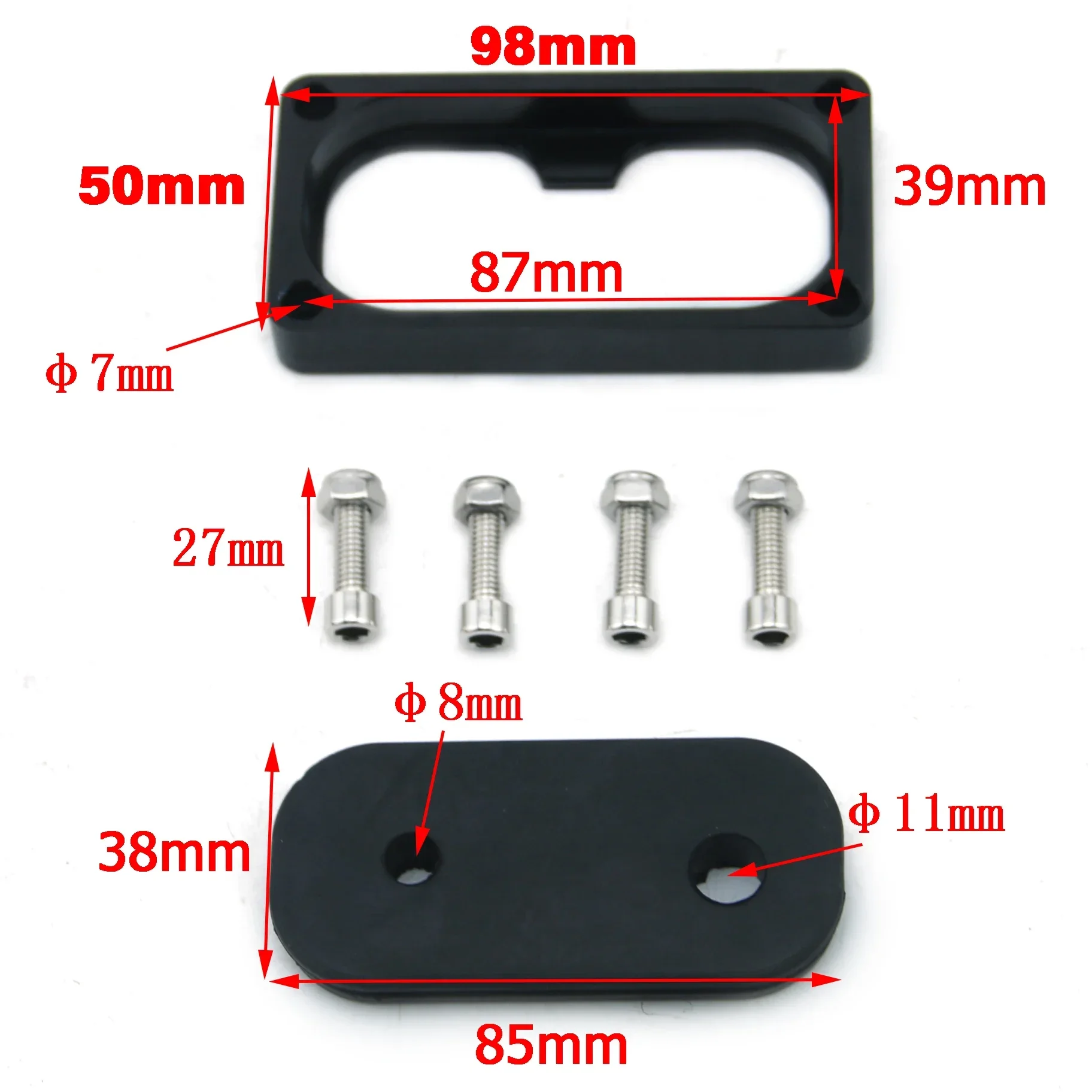 Aluminum Firewall Shifter Cable Grommet Mount Kit Aluminum For Honda Civic 92-00 Acura Integra 94-01 Car Accessories