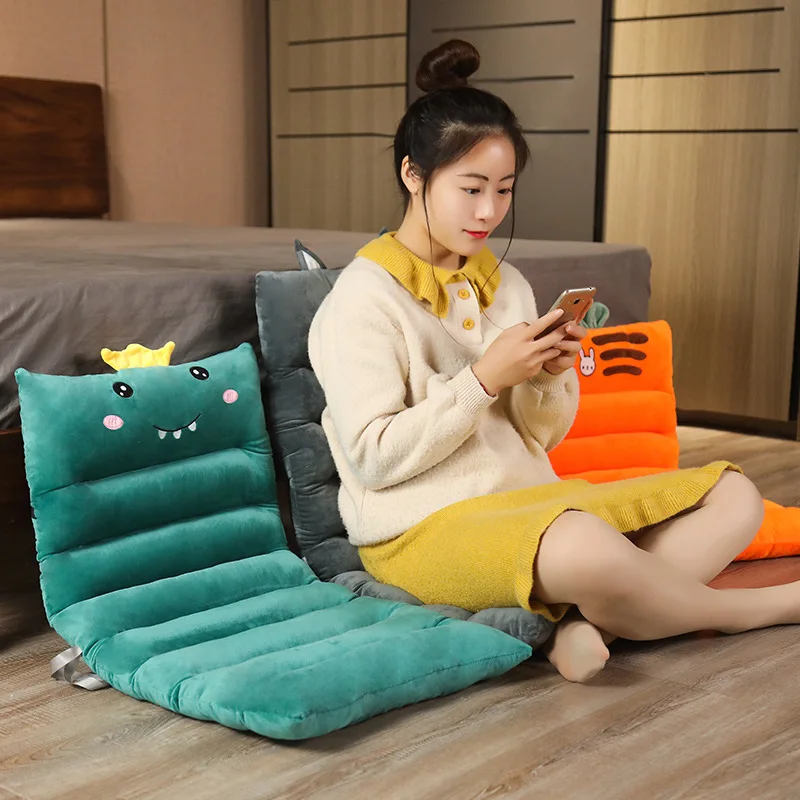 Backrest Cushion Office Chair Cushion Plush Chair Cushion Back Support Cushion Sofa Seat Cushion Integrated Recliner Backrest Cushion Plush PP Cotton